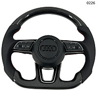 Κομμένο σπορ τιμόνι από Carbon για AUDI A3 A4 A5 A6 A7 A8 Q3 Q5 Q7 Q8 - 0226 - Sellzone.bg Κομμένο σπορ τιμόνι από Carbon για AUDI A3 A4 A5 A6 A7 A8 Q3 Q5 Q7 Q8 - 0226